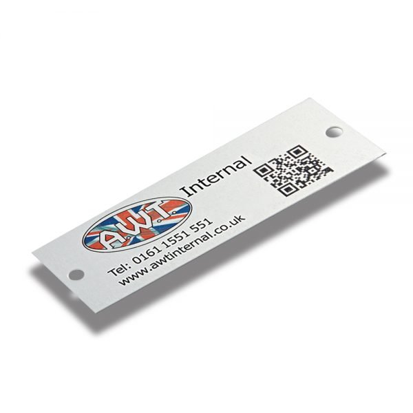 Anotlanmış Alüminyum QR Kod Etiketi (Görsel #11) - Balıkesir Paslanmaz Etiket İmalatı